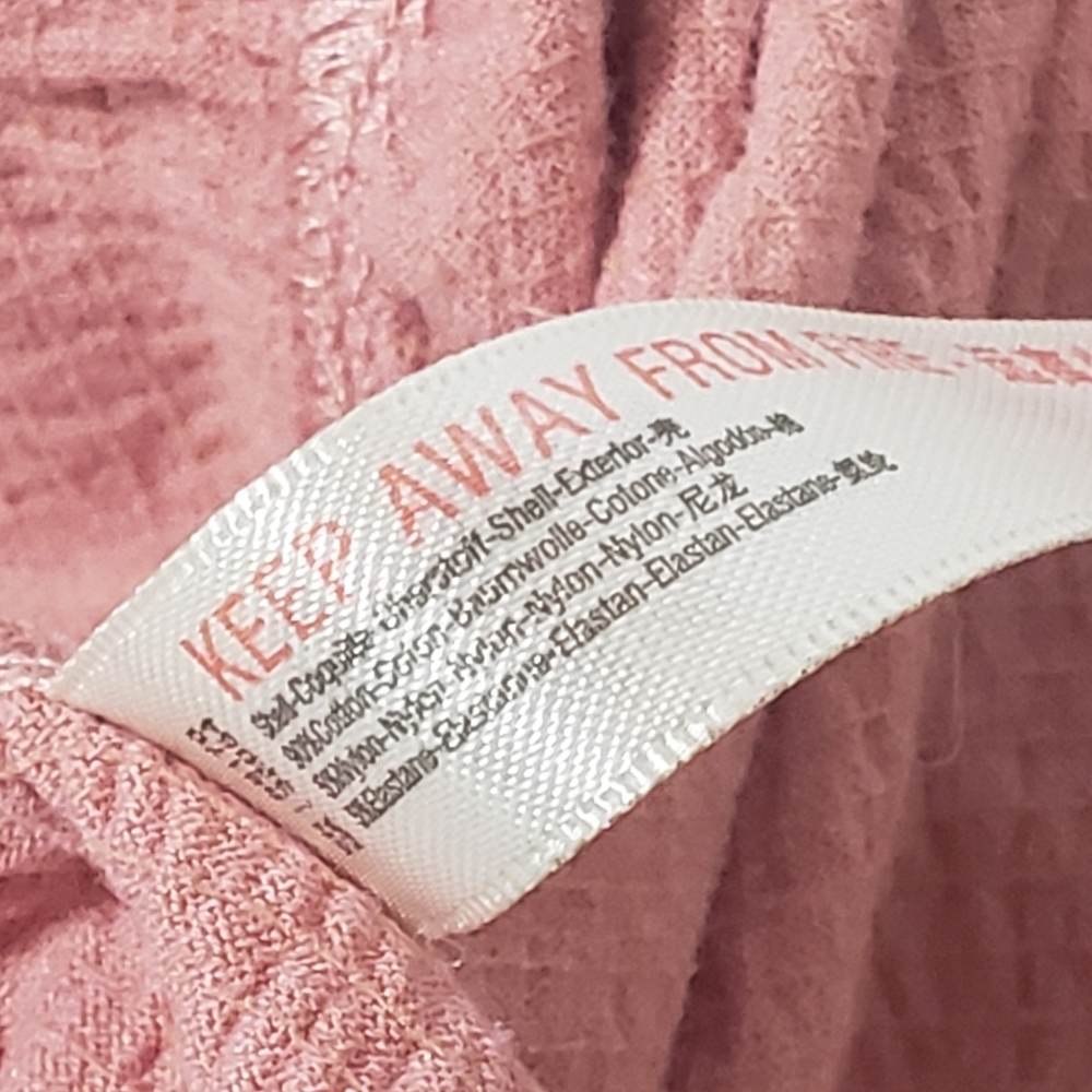 Free People Beach El Mar Mini Dress Tiered Crinkle Bell Boho Coastal Vacation XS - Picture 7 of 9